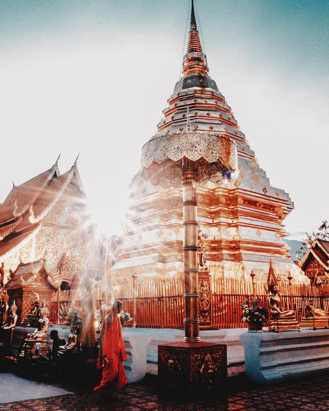 Kinh nghiệm đi Chiang Mai - Wat Phrathat Doi Suthep