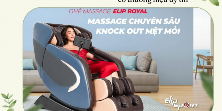 Ghế massage dưới 30 triệu của Elipsport có tốt không?